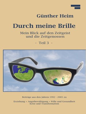 cover image of Durch meine Brille Teil3